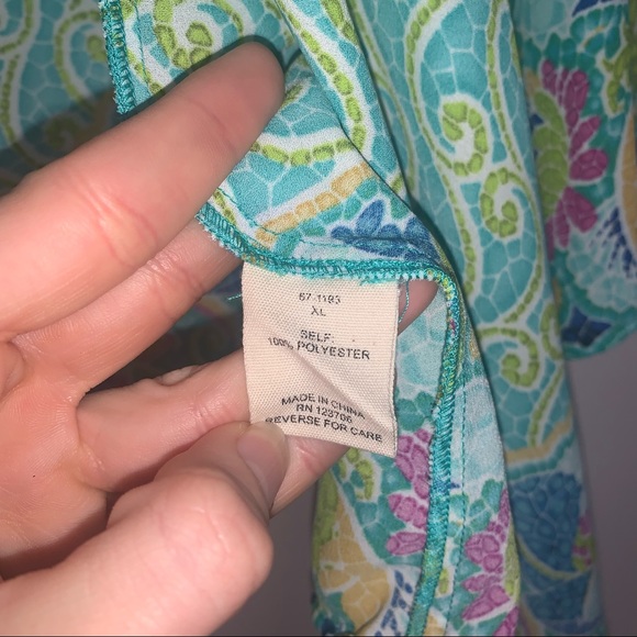 Lavender & Honey NWT XL shrug semi sheer - Picture 5 of 9